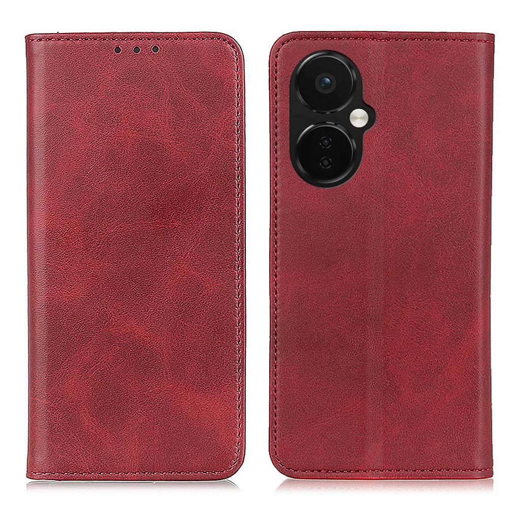 Magnetic Closing Phone Case for OnePlus Nord CE 3 Lite 5G Nord N30 5G Split Leather Folio Flip Cover with Wallet Magnetic Closing Phone Case for OnePlus Nord CE 3 Lite 5G Nord N30 5G Split Leather Folio Flip Cover with Wallet